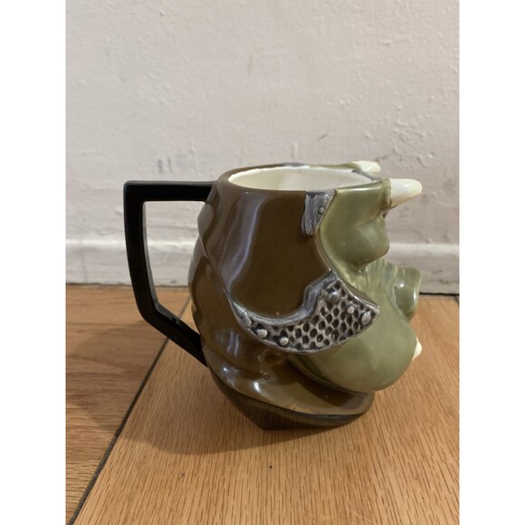 VTG 90’s APPLAUSE Gamorrean Guard Mug Extra Large Green Ceramic Mug Unique - Picture 6 of 10